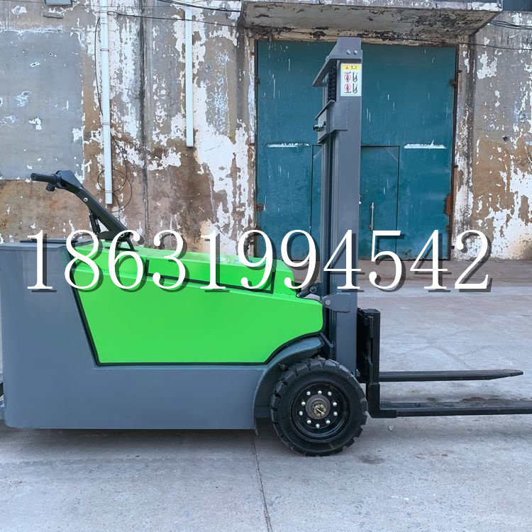 乐亭县小型电动叉车1吨2吨步行站驾式电瓶堆高充电装卸车液压升降车铲车